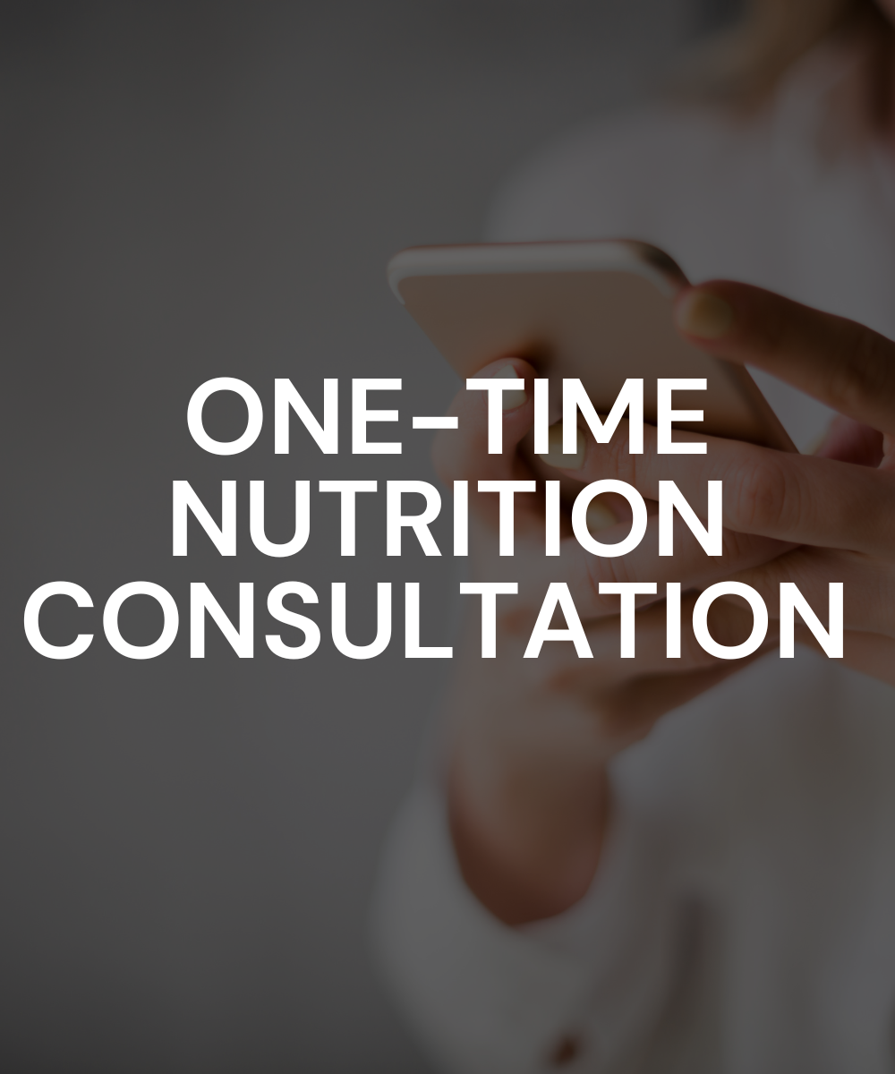 One-Time Nutrition Consultation